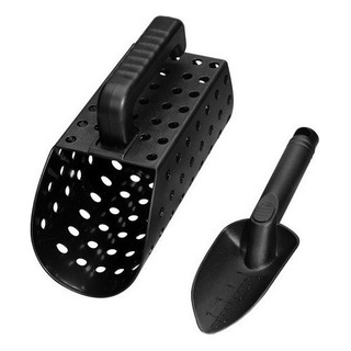 Juego De Accesorios Localizadores De Metal Negro De 2 Piezas Juego De Accesorios Localizadores De Metal Negro De 2 Piezas