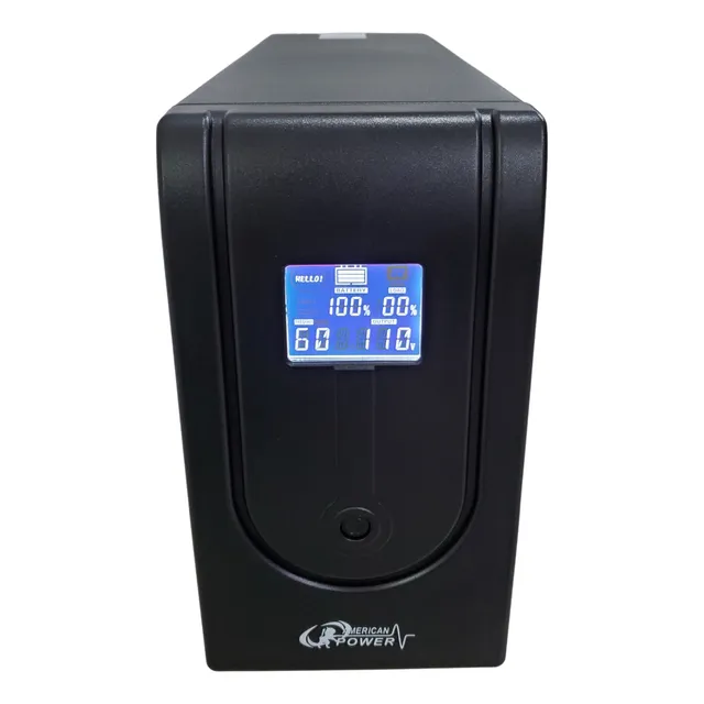 Ups 2000va 2kva 2200va 1200w Lcd 110v 120v 8 Salidas Regula
