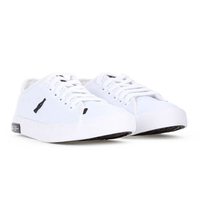 Tênis Coca Cola Branco Couro Confortável Casual - Feminino
