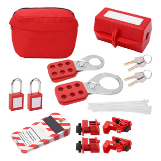 Kit De Cerraduras Lockout Tagout Station, Candados De Seguri Kit De Cerraduras Lockout Tagout Station, Candados De Seguri