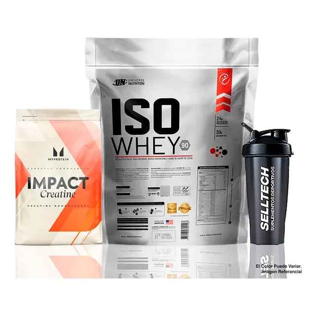 Pack Iso Whey 5kg Chocolate + Creatina Myprotein 250gr