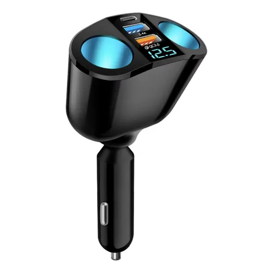 Cargador Para Celular 12v 24v Carga Rápida 3.0 Pd Para Autos