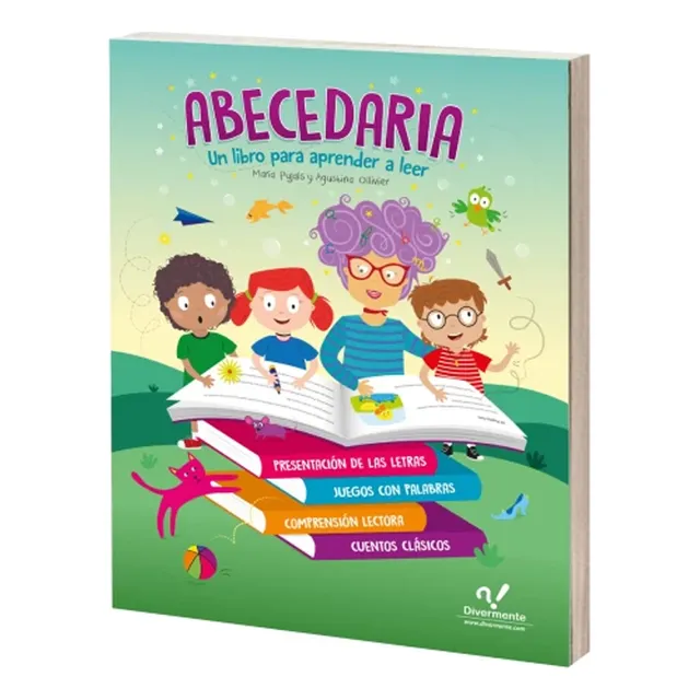 Abecedaria: Un Libro Para Aprender A Leer De Divermente