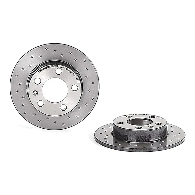 2 Discos Brembo Hiperventilados (t) Brembo Jetta 00/11