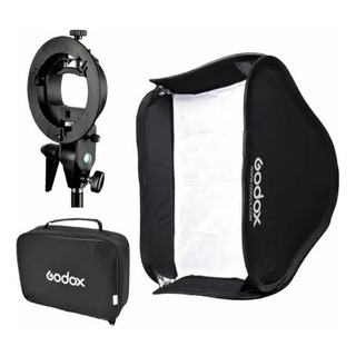 Sóftbox De Luz Godox Con Soporte Bowens Tipo S 60x60cm Sóftbox De Luz Godox Con Soporte Bowens Tipo S 60x60cm