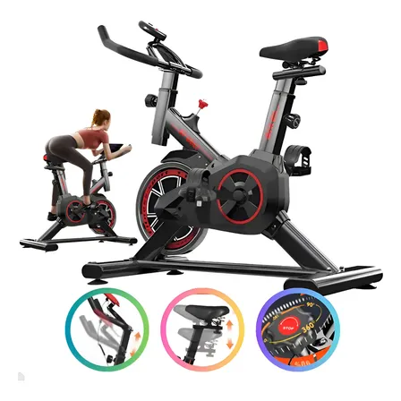 Bicicleta Ergométrica Shoppy Meta Parts X11 120kg Preto/vermelho