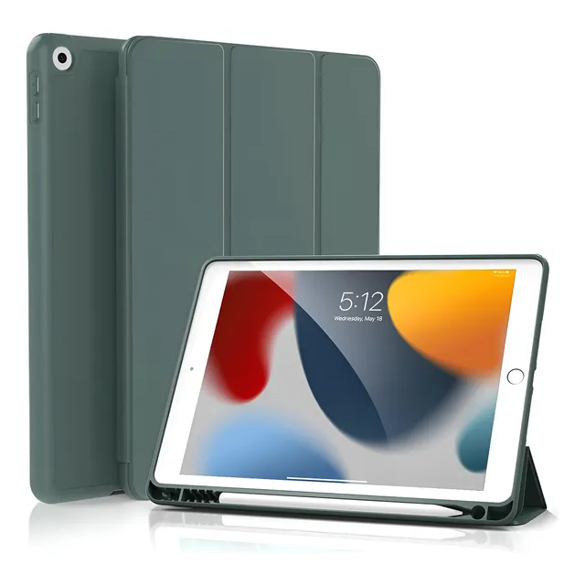 Funda Profesional Para iPad 9 Gen + Pencil Space 10.2