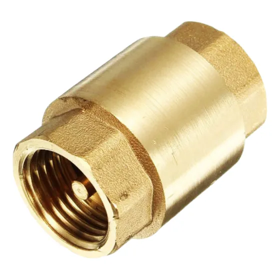 Valvula Check De 1 Pulgada Vertical 100% Bronce