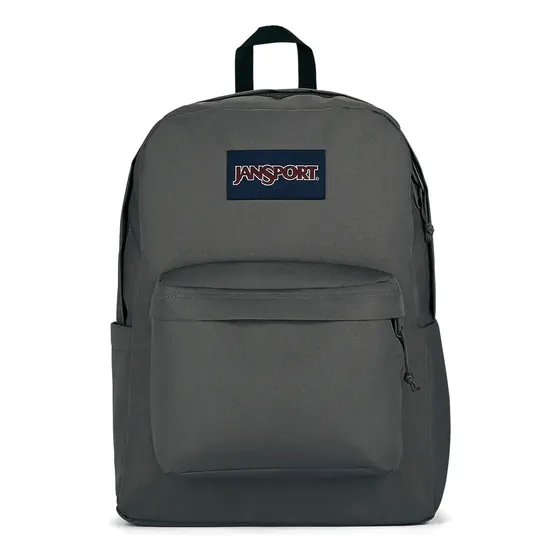 Mochila urbana JanSport Mochila Superbreak color gris diseño mickey 26L