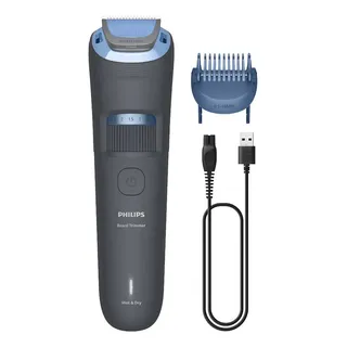 Aparador De Barba Philips Bt3617/15 Para Barba Úmida E Seca 3000 Cinza-escuro 5v