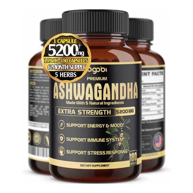 Ashwagandha Eeuu Más Potente 120 Capsulas