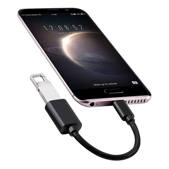 Cable Adaptador Otg Tipo C A Usb Hembra