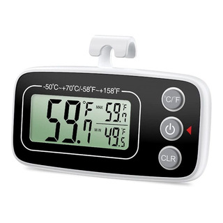 Termómetro De Heladera Digital Con Pantalla Lcd Fácil De Termómetro De Heladera Digital Con Pantalla Lcd Fácil De