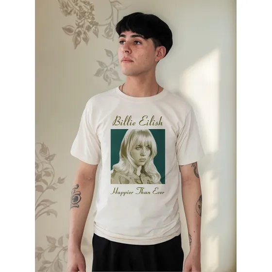 Playera Billie Eilish Happier Than Ever