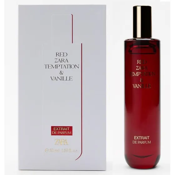 Zara Red Temptation & Vanille - Extrait De Parfum 50ml