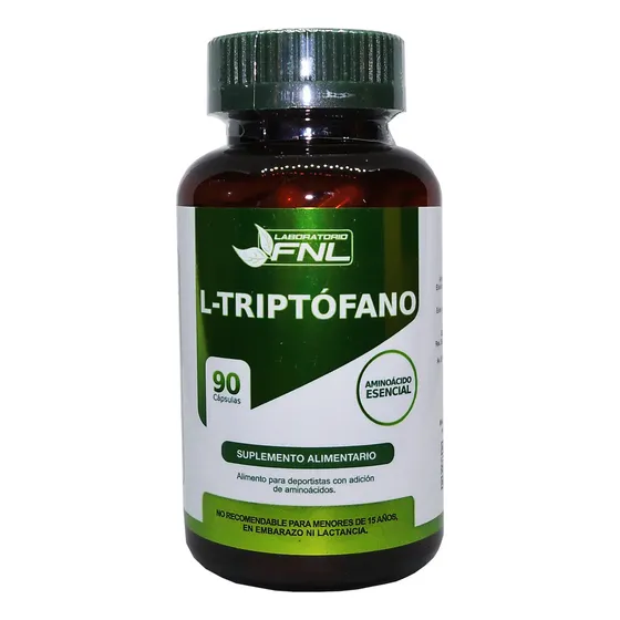L-triptofano (90caps) Fnl Sabor Neutro