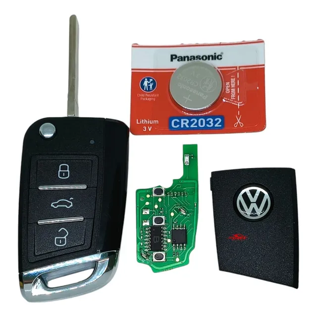 Llave Control Chip Vw Jetta Golf Passat Beetle Vr6 99-00-01