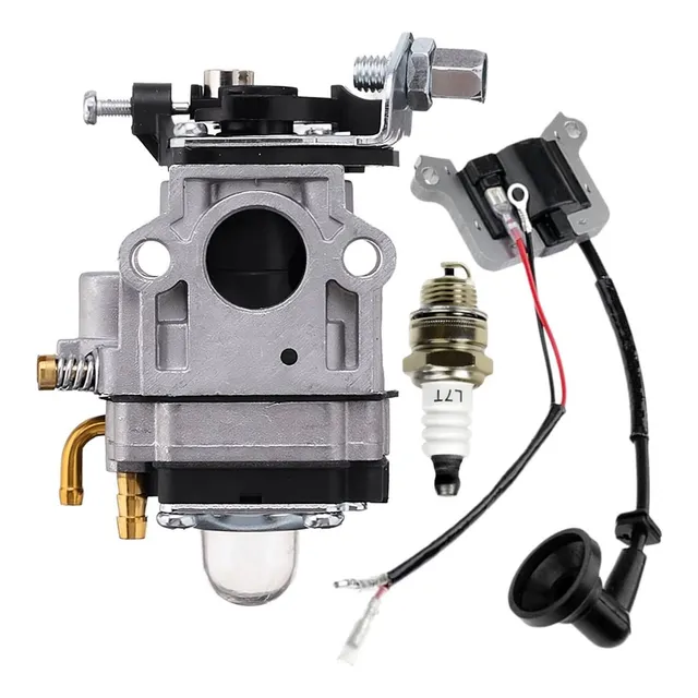 Bobina De Ignição Carburador E Vela Para Roçadeiras 65cc