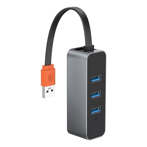 Hub Usb 3.0 Rj45 Adaptador Lan Multi 3 Base Convertidora