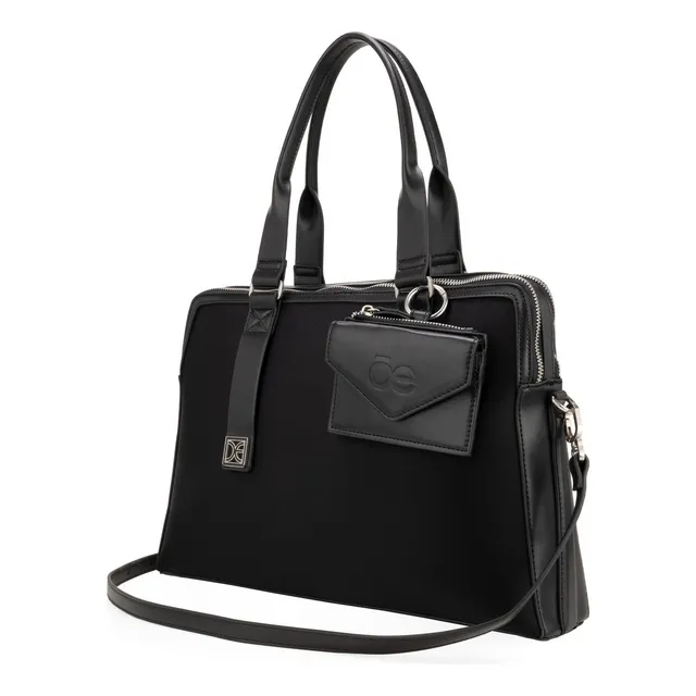 Bolsa Porta Laptop Cloe Imery Grande Negro