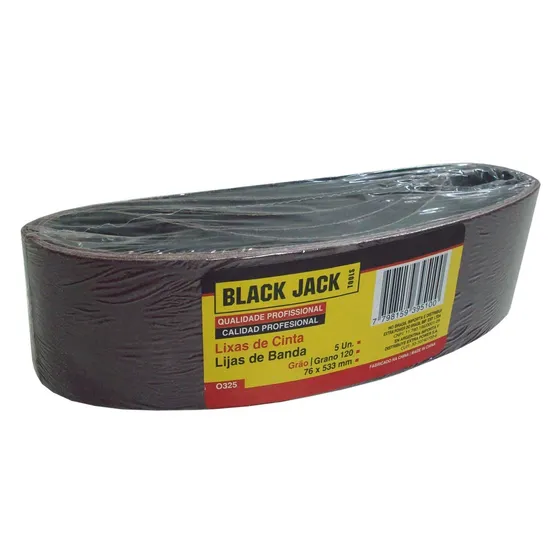 Lija De Banda 76 X 533 Para Madera Lijadora Set X 5pz