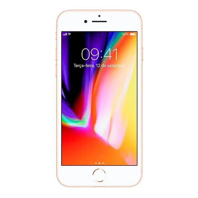 iPhone 8 64gb Dourado Celular Excelente