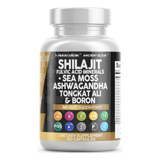 Clean Nutraceuticals Suplemento De Shilajit 10,000mg Com ... Clean Nutraceuticals Suplemento De Shilajit 10,000mg Com ...
