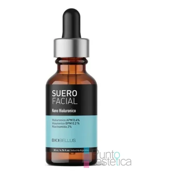Biobellus Suero Facial Nano Hialuronico Antiage Arrugas