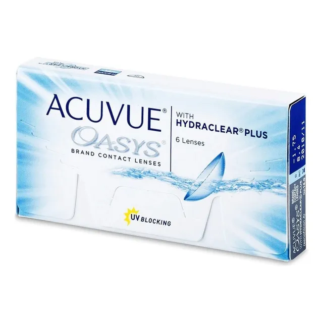 Acuvue Oasys Con Hydraclear Personalizada Sin Color X6