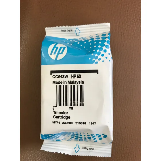 Cartucho Hp 60 Tricolor Original