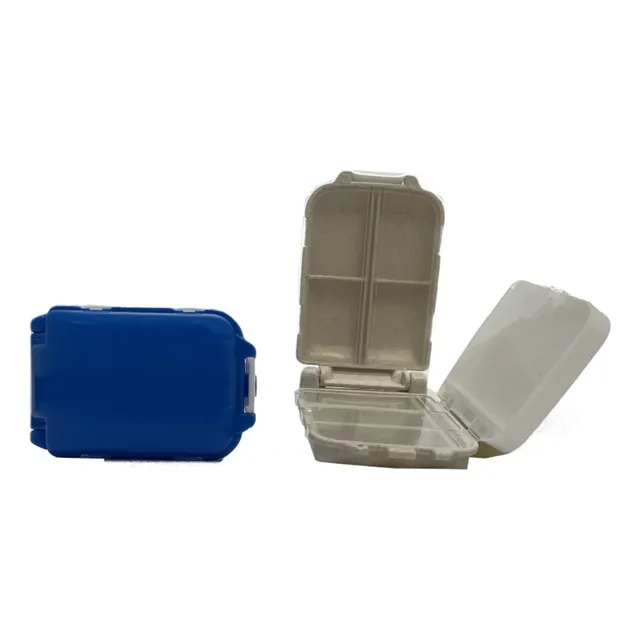Pastillero Portatil De Viaje, Organizador De Pastillas  