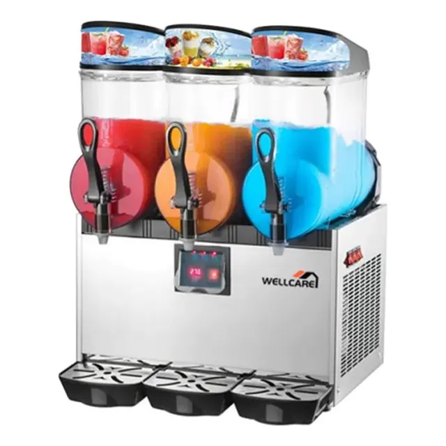 Vevor Máquina De Bebidas Heladas Granizadas, Tanques 10l X3,