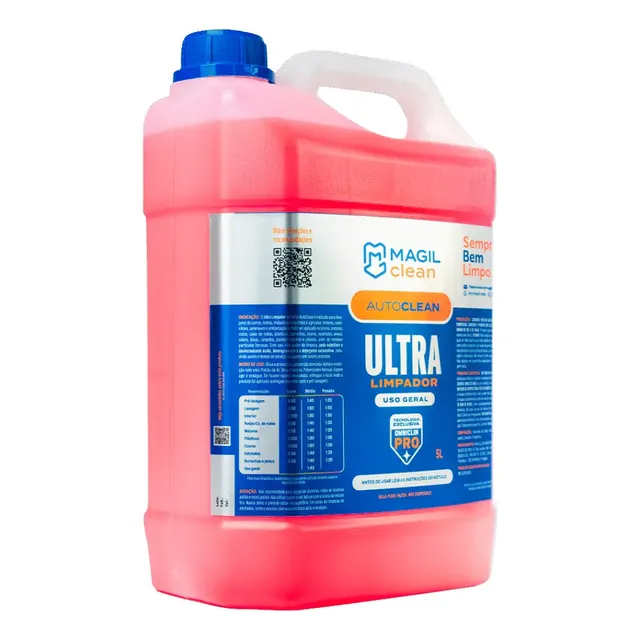 Ultra Limpador Magilclean 5l - Shampoo Para Limpeza Pesada