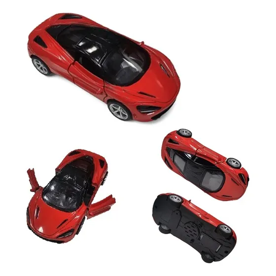 Carrinho Miniatura Ferro Fricção Ferrari Porshe Lamborghini