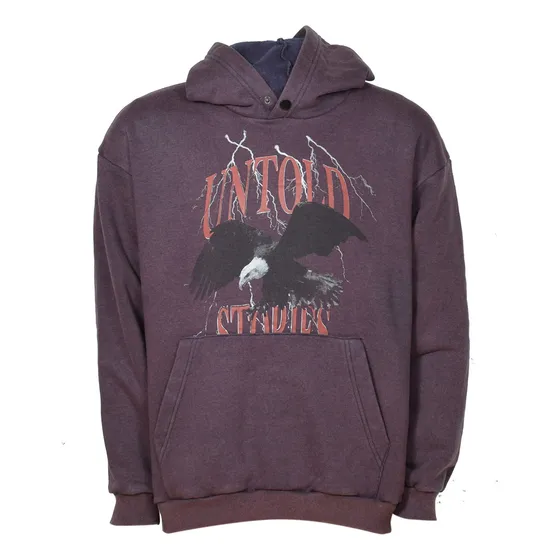 Buzo Unisex Oversize Lavado Dogma Untold Stories  De Frisa