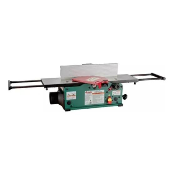 Cepillo Canteador Canteadora De Mesa 8 PuLG 1.5 Hp Grizzly