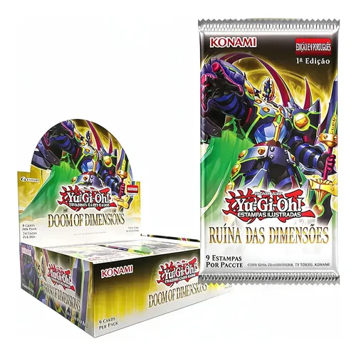 Yu-gi-oh! - Nexus Duelista Booster | MercadoLivre