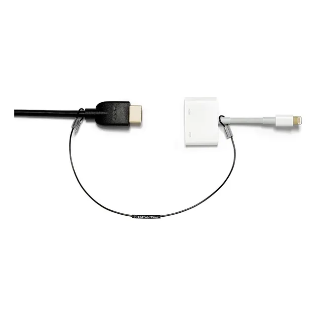Tetherties Patented Pre-assembled Adapter Ties - Candados