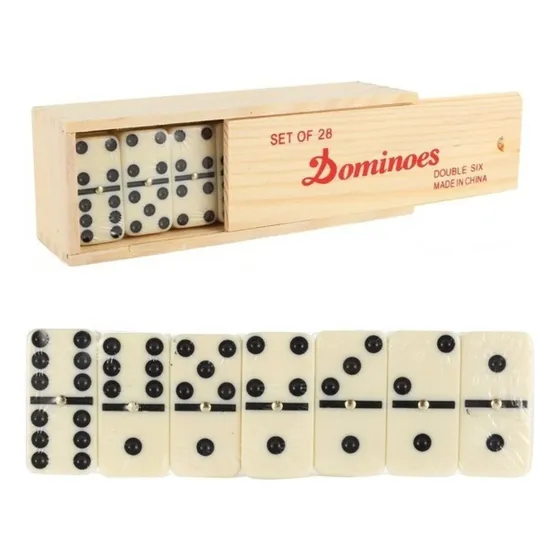 Juego Domino Tamaño Estándar 28 Pzas. 