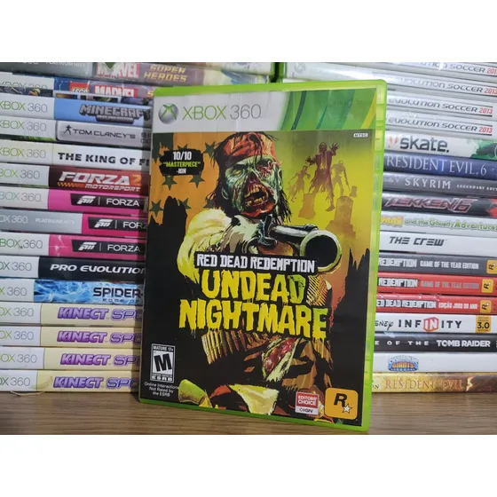 Jogo Red Dead Redemption Undead Nightmare Xbox 360 Original