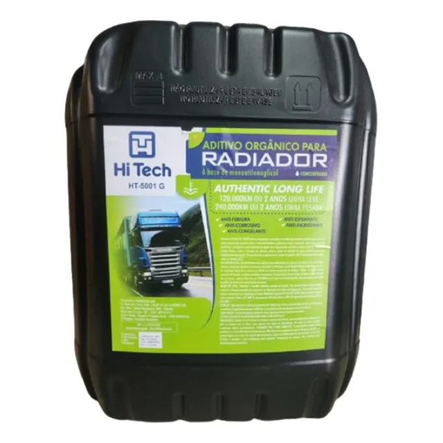 Aditivo Orgânico P/ Radiador C/glicerina Balde 20l Long Life