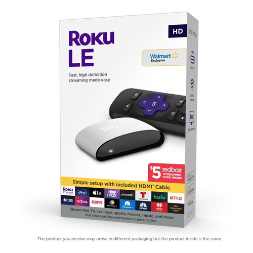  Roku Express Le (limited Edition) 1080p 512mb 3930s3