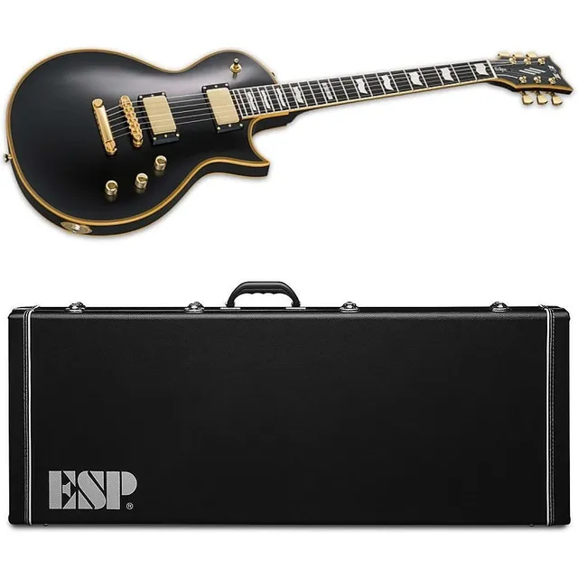 Esp E-ll Eclipse Db Vintage Black Guitarra Made In Japan