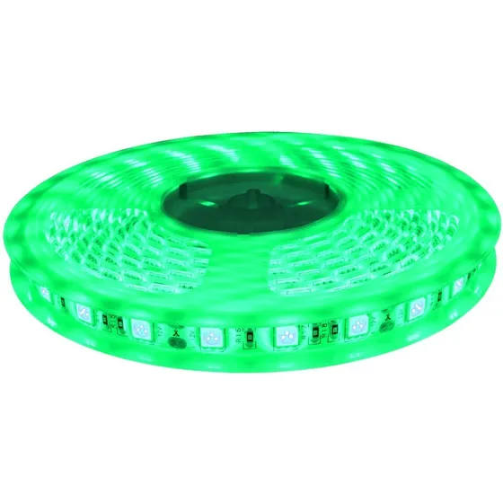 Tira De Led 3528 Verde Green Rollo X 5 Metros - Interior