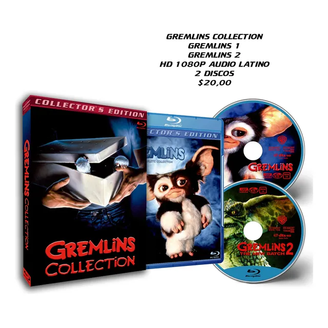 Gremlins Coleccion Completa Latino Hd