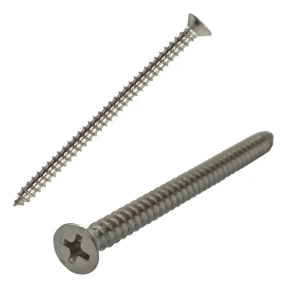 Pija Cabeza Plana Ph Inoxidable #8 X 2-1/2 (50pzs)