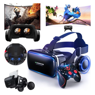 Ăculos Vr 3d Virtual C/ Fone Ouvido E Gamer Sem Fio Controle Ăculos Vr 3d Virtual C/ Fone Ouvido E Gamer Sem Fio Controle