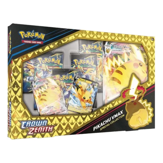 Pokémon Crown Zenith Pikachu Special Collection Vmax Español