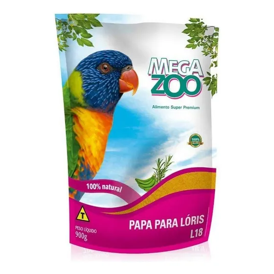 Megazoo Ração Papa Lóris L18 De 900g