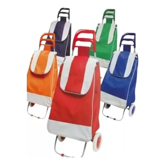 Dos Ruedas Carrito Coche De Compras Plegable Bolso De Compra